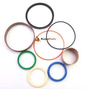 1542915C2 aftermarket hydraulic dipper cylinder seal kit for a CASE 580 backhoe loader.