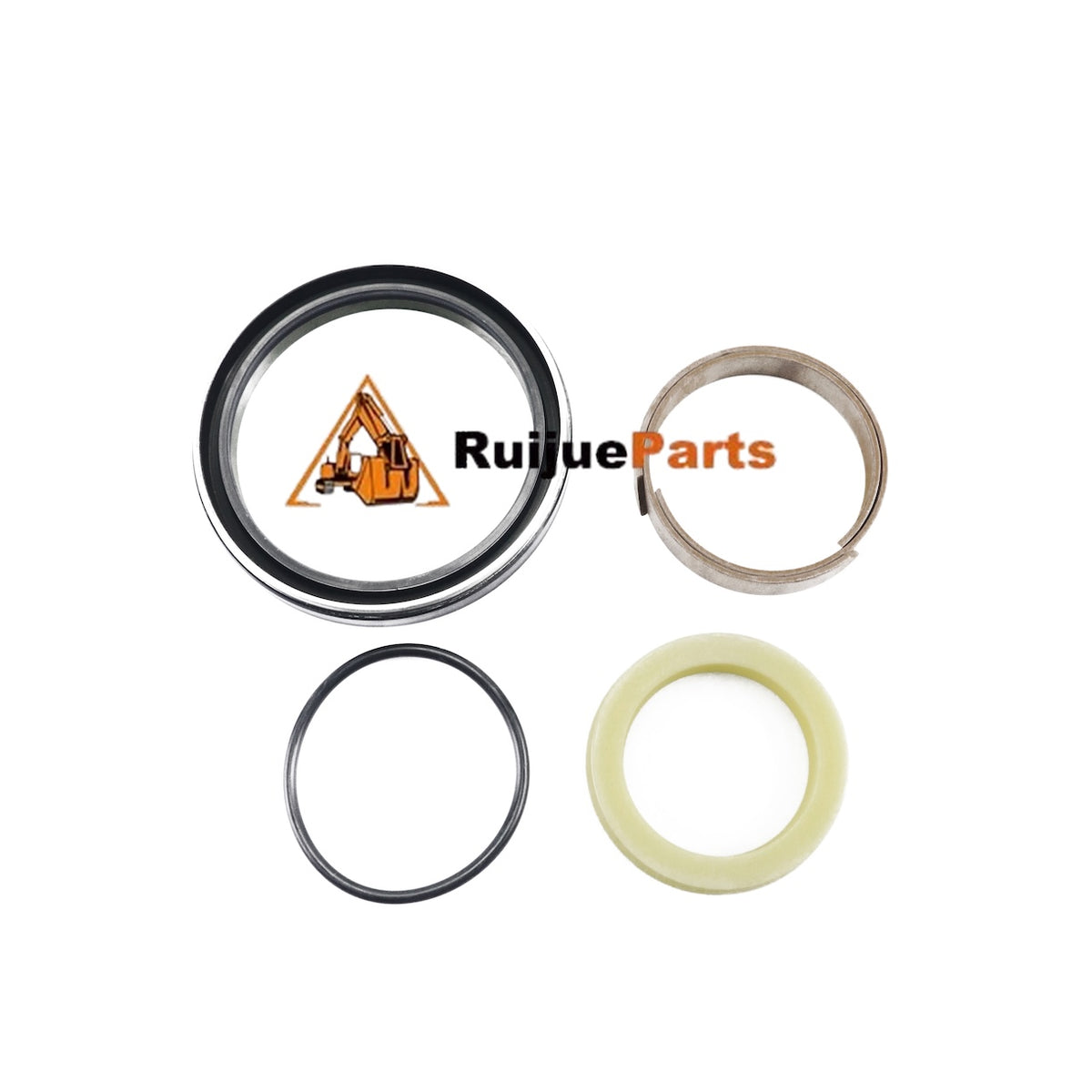 Aftermarket track adjuster and recoil cylinder seal kit for Komatsu cylinder reference 175-30-24223 on selected D155 crawler dozers