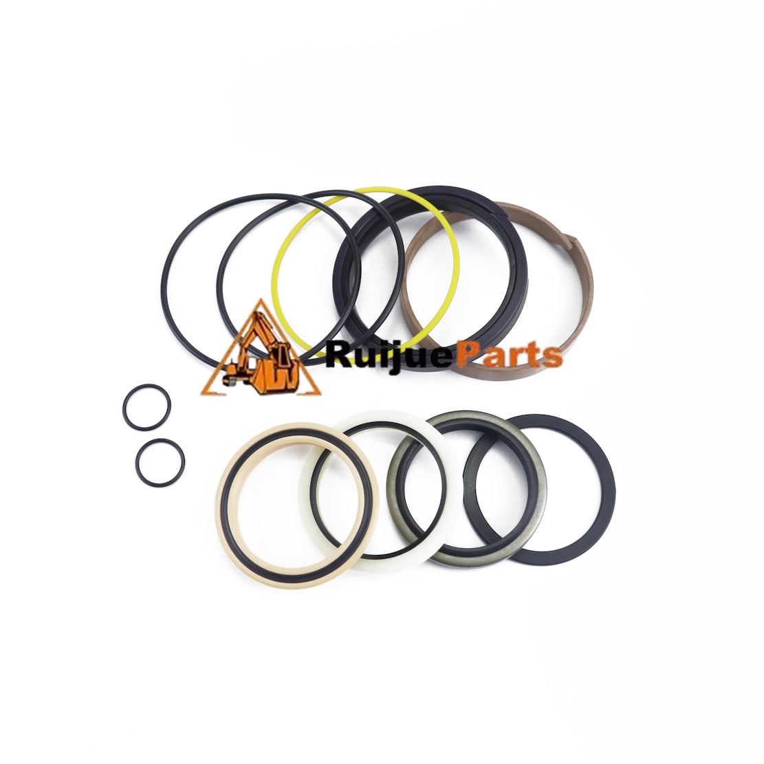 707-99-26530 aftermarket hydraulic cylinder seal kit for Komatsu WB backhoe loader bucket cylinders and selected PC390LL tilt cylinder applications
