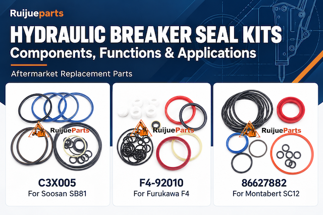 Hydraulic Breaker Seal Kits Explained: Components, Functions and Applications