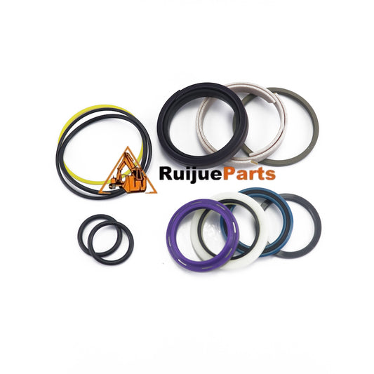 Precision 12993725 tilt bucket cylinder seal kit replacement for SANY BHL75 backhoe loader hydraulics.