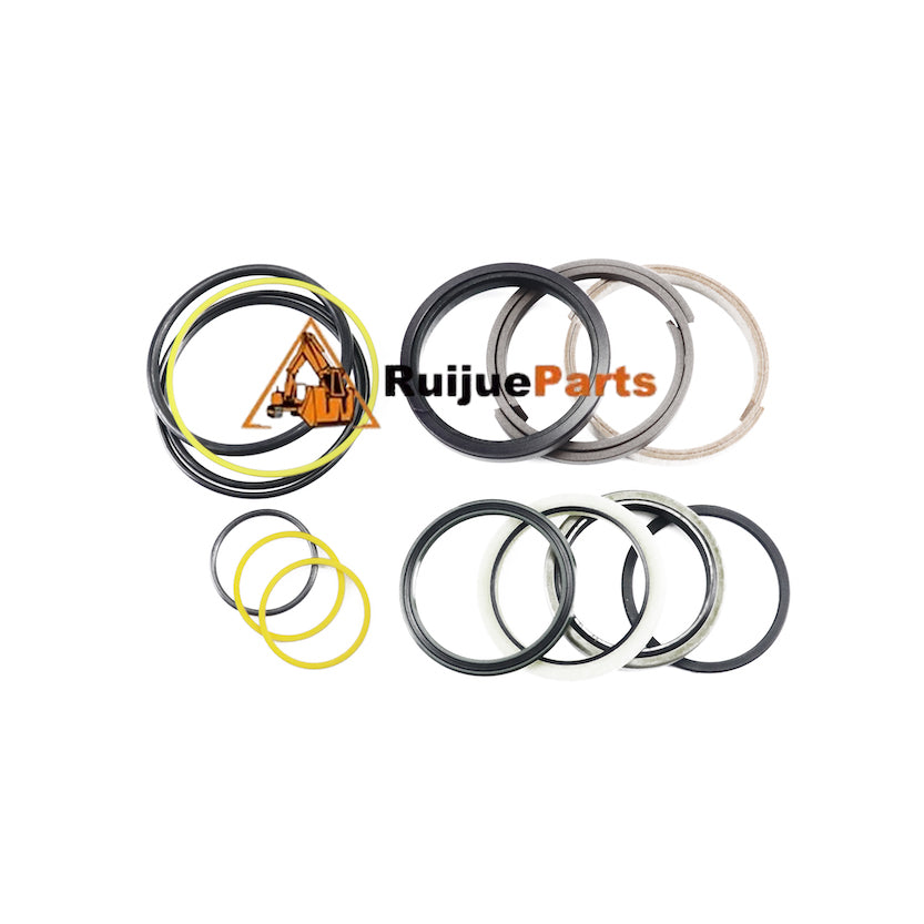 12997953 bucket cylinder seal kit replacement for SANY BHL75 backhoe loader showing high-quality hydraulic seals.
