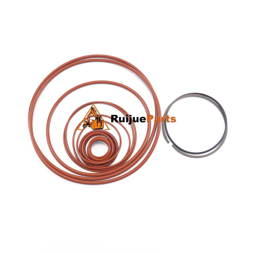 14X-13-05010 Torque Converter Repair Service Kit for Komatsu D85E-SS-2 and D65E-12 Bulldozers showing O-rings and seals.