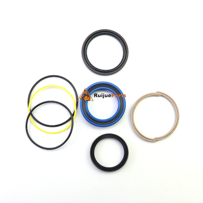 Aftermarket 19001-13099 bucket cylinder seal kit for Takeuchi TB260 compact excavator cylinder 19001-13000, 50 mm rod, and 80 mm bore.