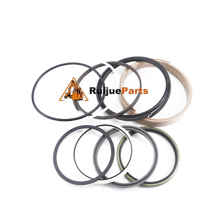 231-6844 aftermarket hydraulic cylinder seal kit for Caterpillar, pictured on a white background with Ruijueparts branding