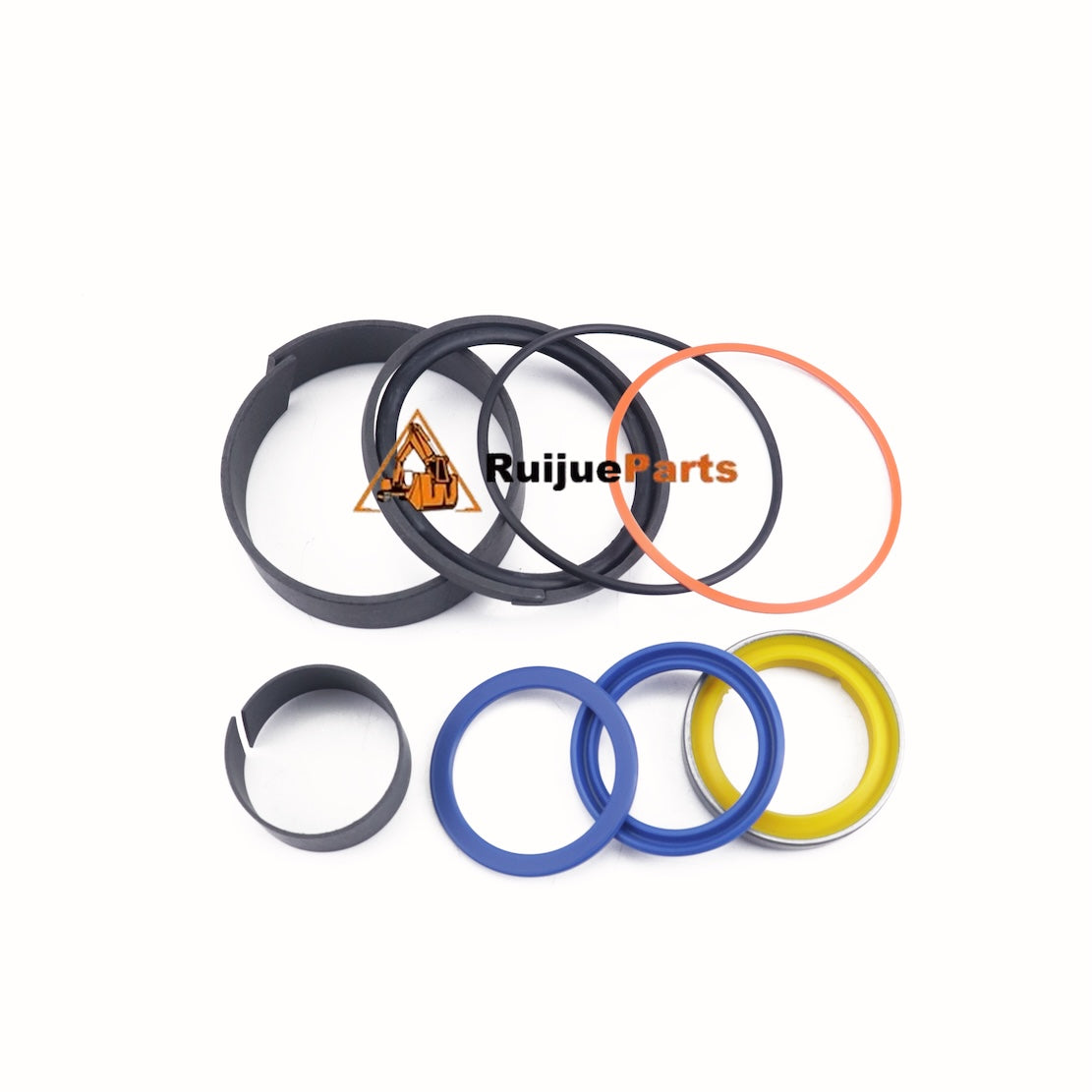 233-9207 aftermarket oversize cylinder seal kit for Caterpillar, pictured on a white background with Ruijueparts branding
