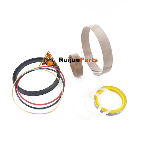 245-6839 aftermarket hydraulic cylinder seal kit for Caterpillar, pictured on a white background with Ruijueparts branding