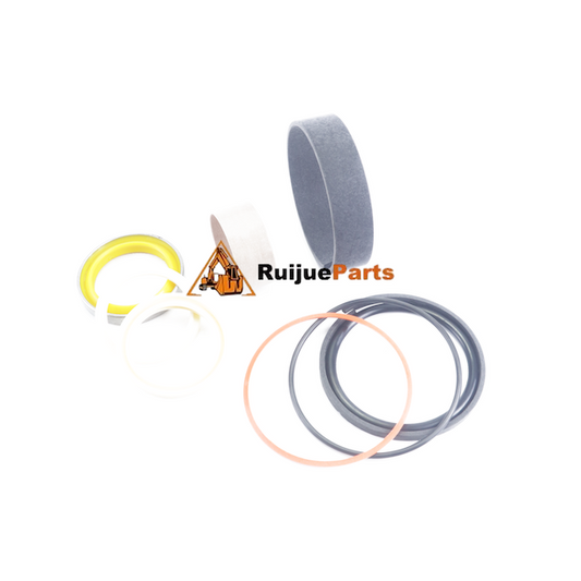 246-5929 aftermarket hydraulic cylinder seal kit for Caterpillar, pictured on a white background with Ruijueparts branding