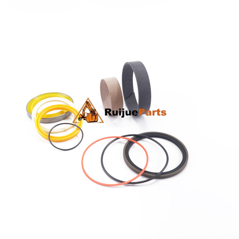 319-3557 hydraulic seal kit replacement for Caterpillar equipment showcasing durable O-rings and oil seals.