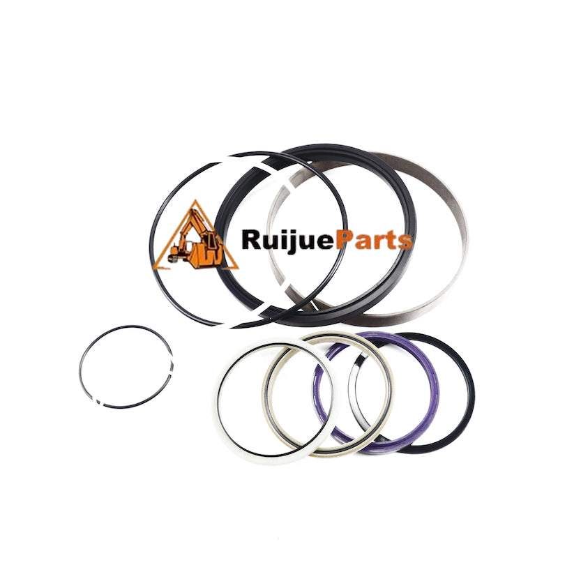 Premium aftermarket 707-99-73140 dump tilt cylinder seal kit with PU and PTFE seals for Komatsu WA420-3 wheel loader maintenance.