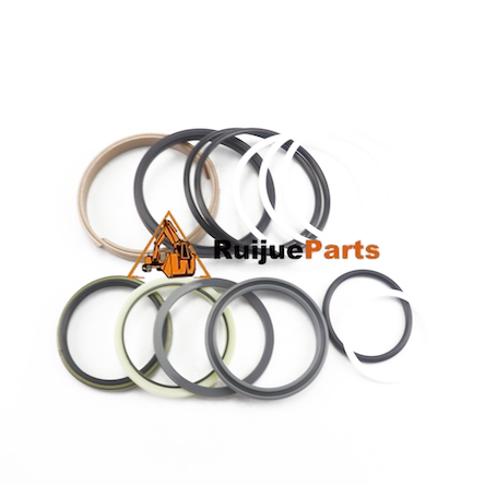 8048-00070 aftermarket boom and bucket hydraulic cylinder seal kit for selected Samsung excavator 80 mm rod and 120 mm bore applications