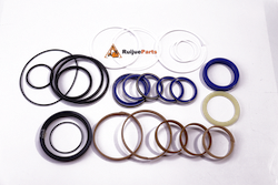 878000425 Hydraulic Arm Cylinder Seal Kit replacement for Komatsu PC95R-2 excavator showing rod and piston seals.