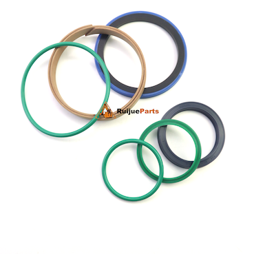 Aftermarket 991/00110 hydraulic cylinder repair seal kit with 45mm rod and 80mm bore components for JCB 3CX sideshift lock and telehandler maintenance