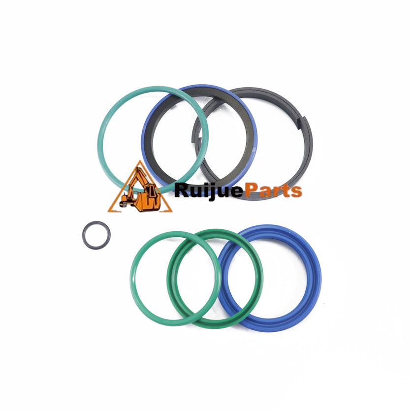 Aftermarket 991/00145 hydraulic cylinder repair seal kit with 60mm rod and 100mm bore components for JCB backhoe loader maintenance