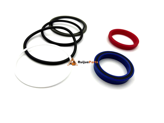 7137786 Hydraulic Cylinder Seal Kit replacement for Bobcat E26 E35 Excavators and S100 Loaders showing O-rings and seals.