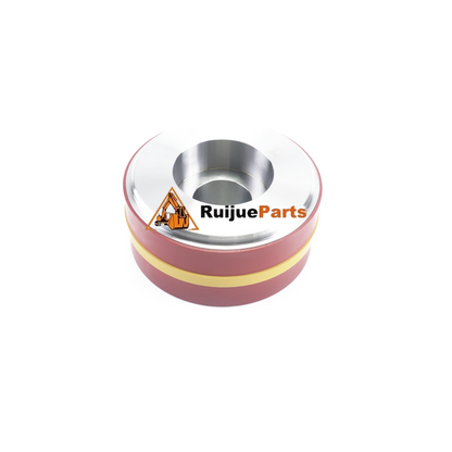 AH205062 aftermarket 100 mm unitized hydraulic cylinder piston for verified John Deere crawler dozer, backhoe loader, grader and tractor cylinder applications.