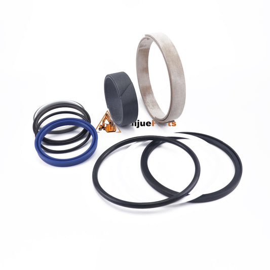 VOE11709384 aftermarket lift cylinder seal kit for Volvo, seal rings shown with Ruijueparts branding